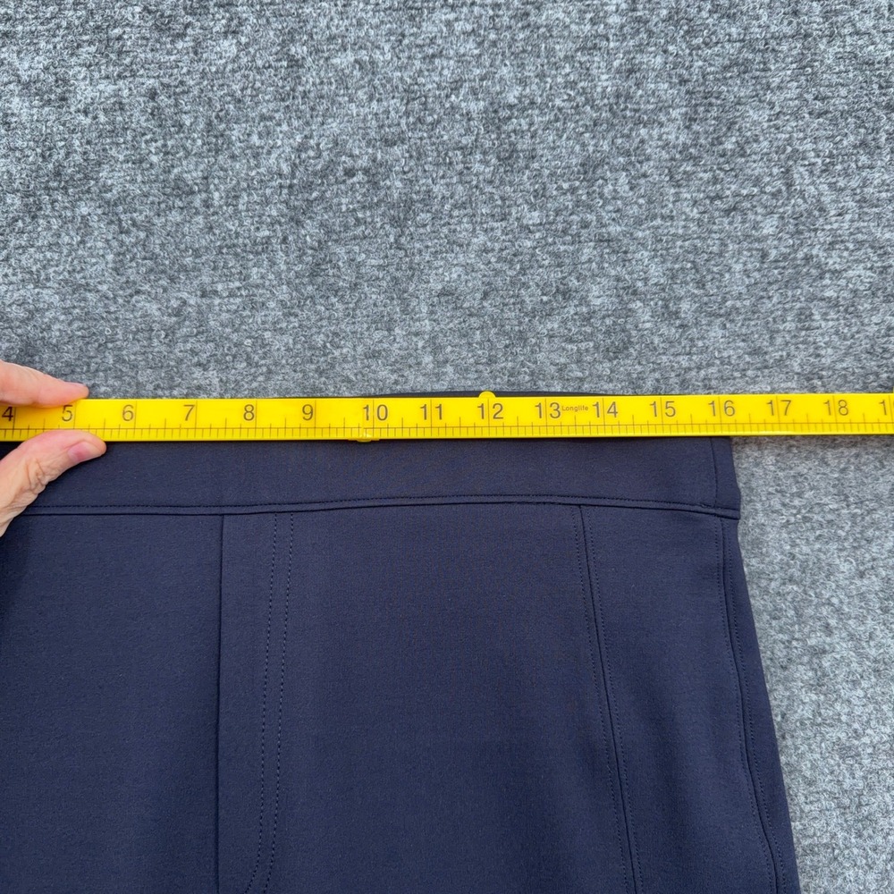 SPANX Navy Straight Leg Pants - Picture 5 of 8